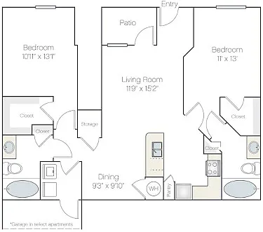 Floor plan 50-B3.G8