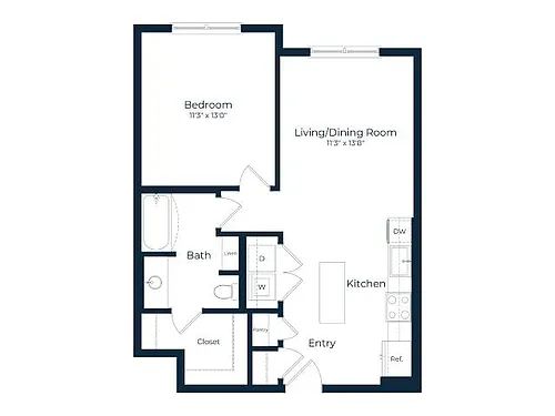 Floor plan A1