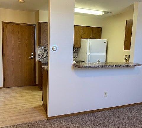 Looking into kitchen