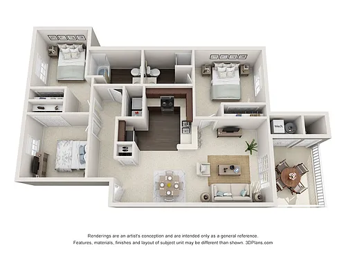 Floor plan The Pentwater