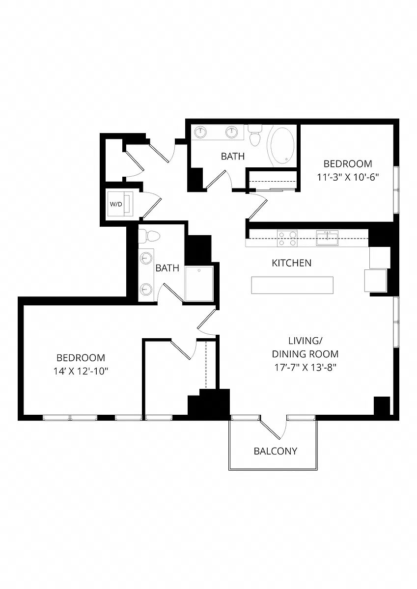 Floor plan 2x2p C9