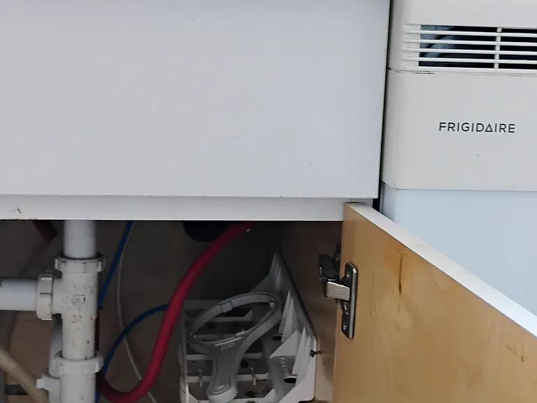 Triple stage under sink water filter