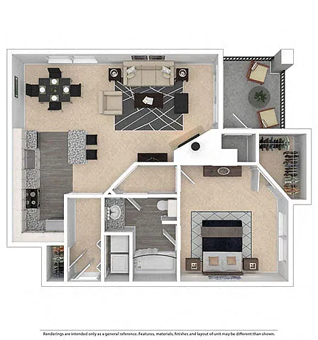 Floor plan A1E Roubaix