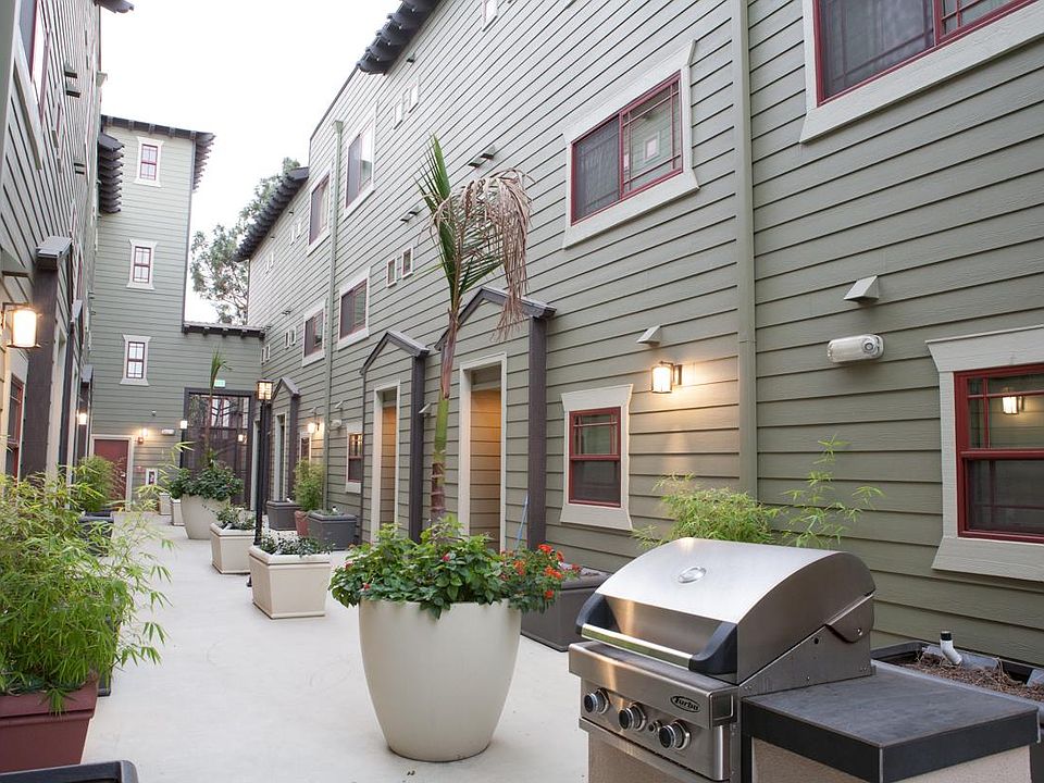 Front Doors in Courtyard