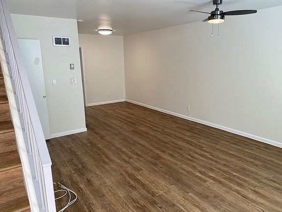 Living Room + dining area + large closet (under stairs)