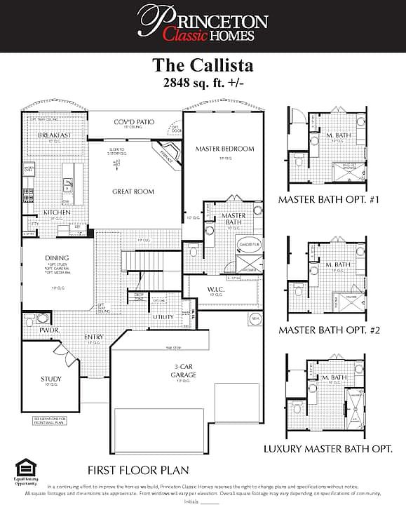 1st Floor Standard with Options