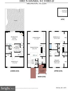 1003 N Daniel St, Arlington, VA, 22201