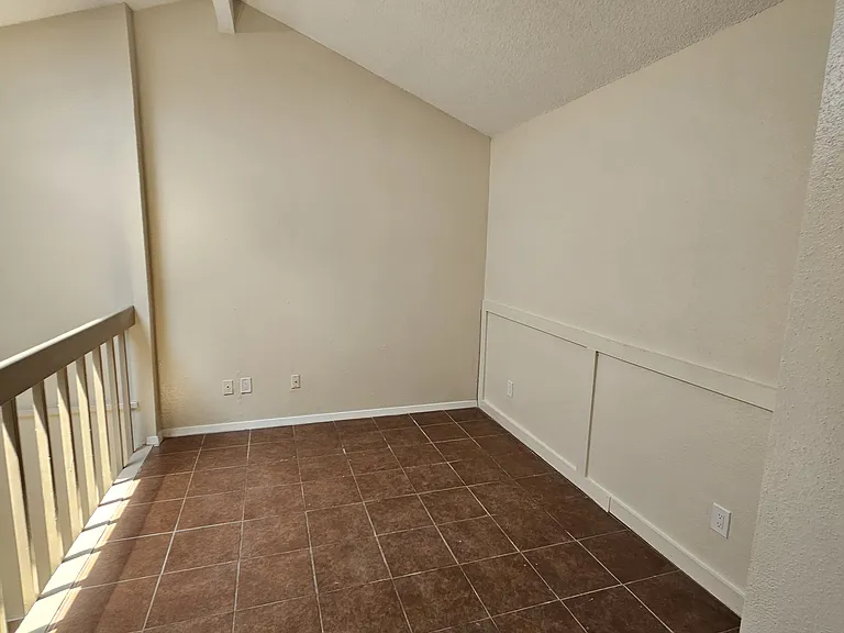 Upstairs loft area