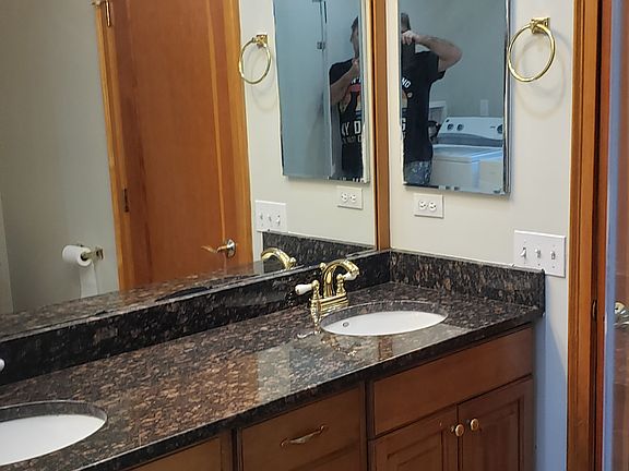 Master bath on upper level.