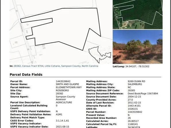 0 Elizabethtown Hwy, Roseboro, NC 28382