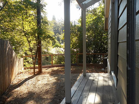 Back yard/new fencing.