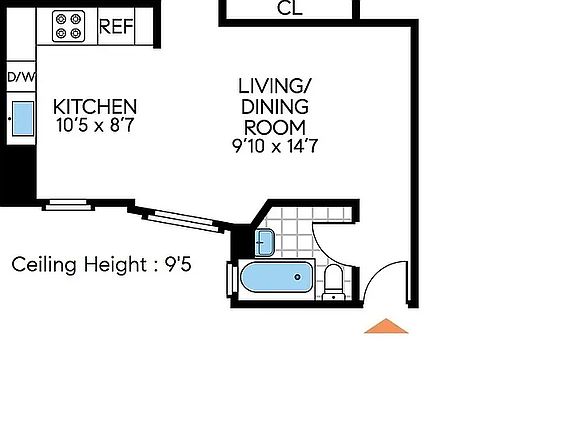 2nd image of 344 W 14th St APT E3