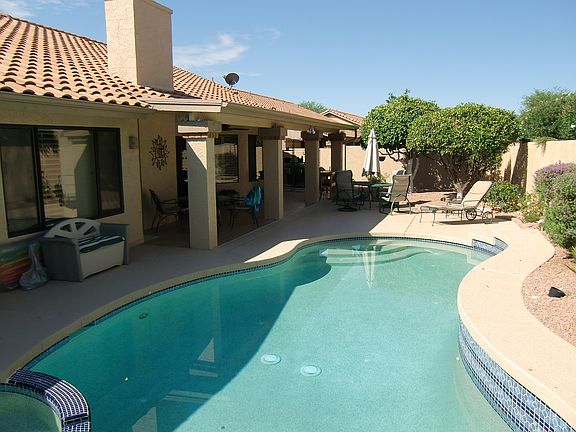 Back Yard Pool Area