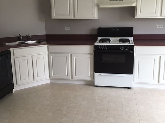 Kitchen range and sink