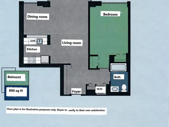 100 Old Palisade Rd APT 3414, Fort Lee, NJ 07024