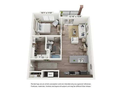 Floor plan Pioneer