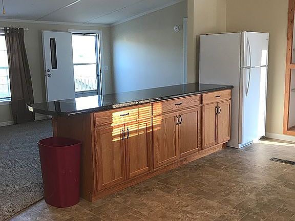 View from dining area