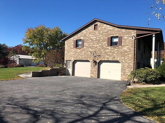 Side of House, 2 Bay Garage