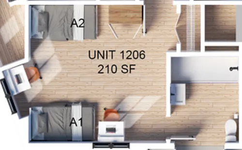 Floor plan Co-Living B