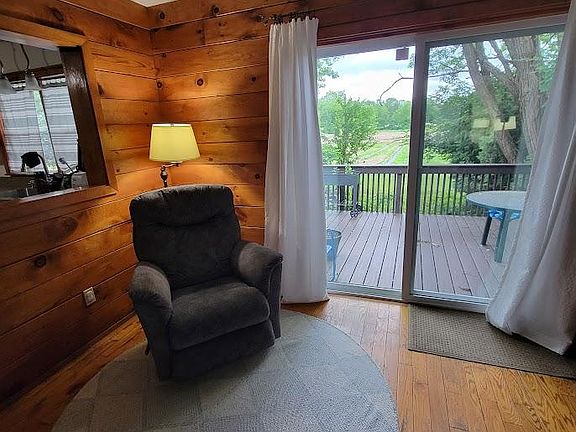 Living room facing south.