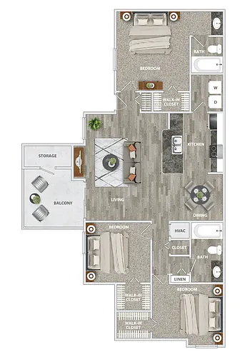 Floor plan C2