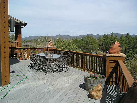 Wrap-around deck