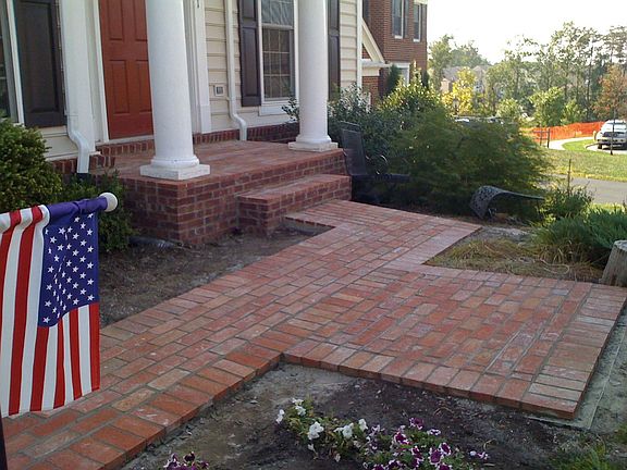 Front walk 