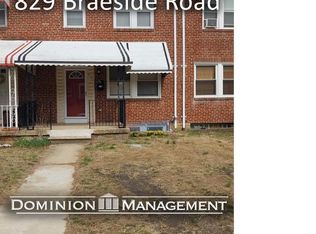 829 Braeside Rd, Baltimore, MD 21229