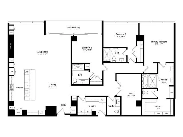 Floor plan PH6