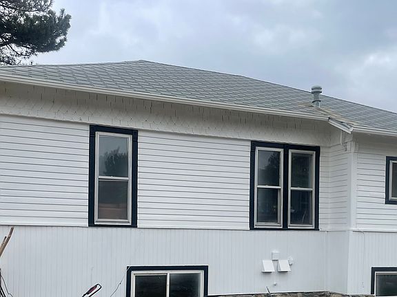 West side of the home.