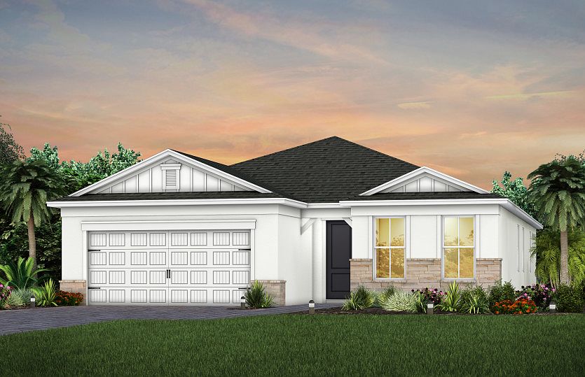 Exterior CO2B with stone