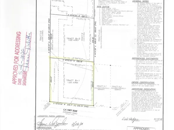 TRACT B Lockhart Rd #1, Denham Springs, LA 70726