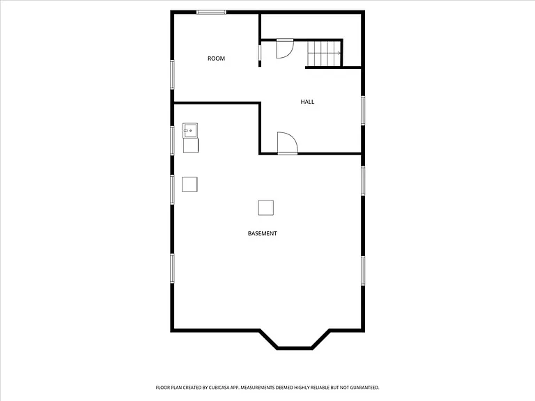 Basement floor plan