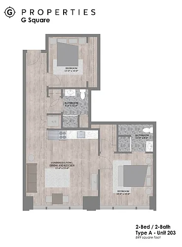 Floor plan The Lippitt