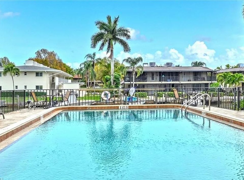 Saltwater pool in our condo building rarely used like having your own private pool