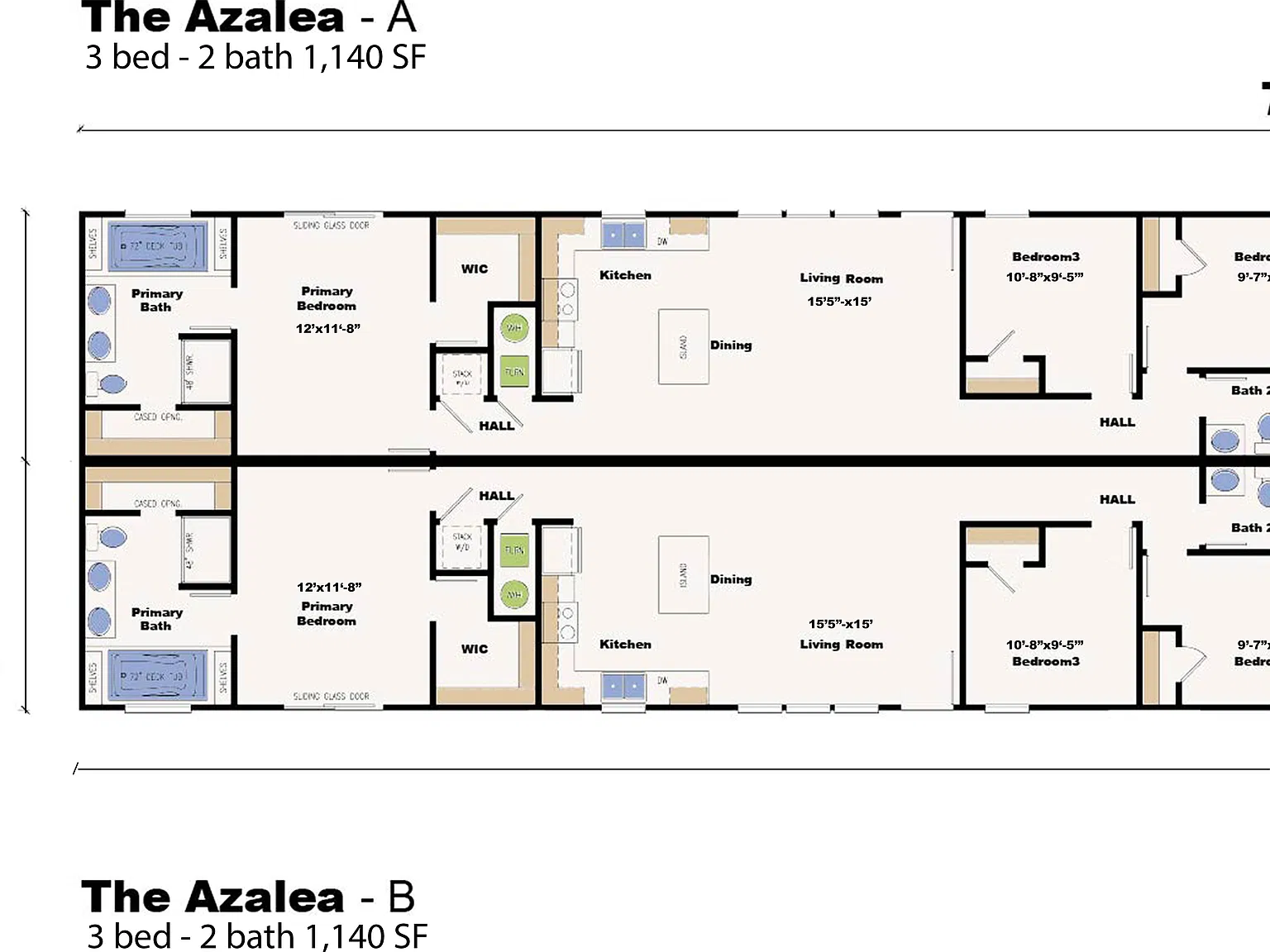 3 bed, 1140 sqft, $1,850 — Photo 3