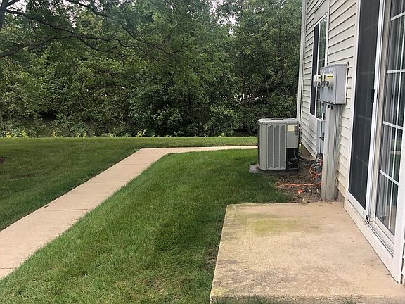 patio off the kitchen