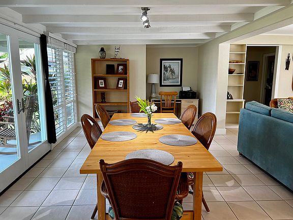 Dining table for ten.