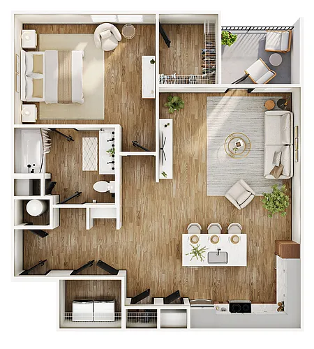 Floor plan A1D