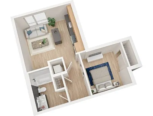 Floor plan St. Croix