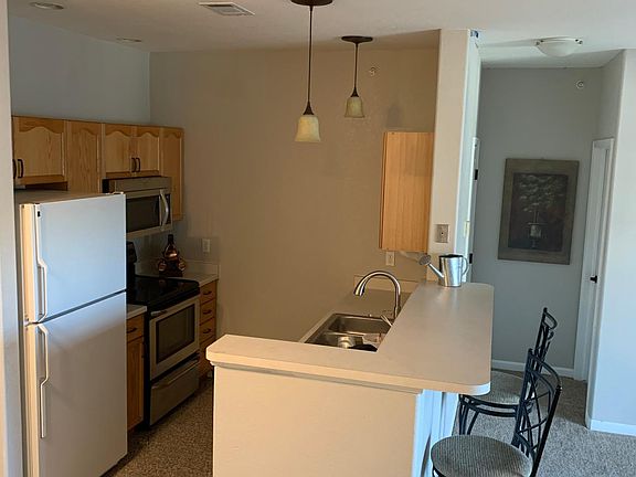 Kitchen refrigerator has been upgraded to a stainless steel side-by-side