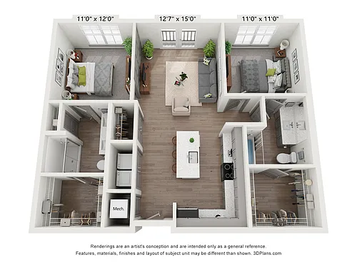 Floor plan Templeton