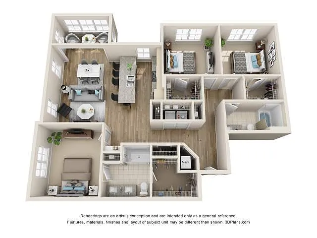 Floor plan Teton S