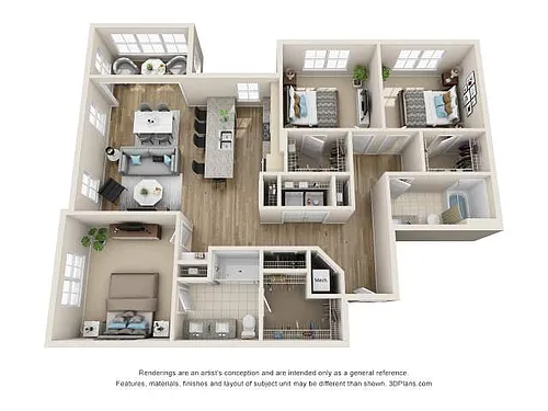 Floor plan Teton S