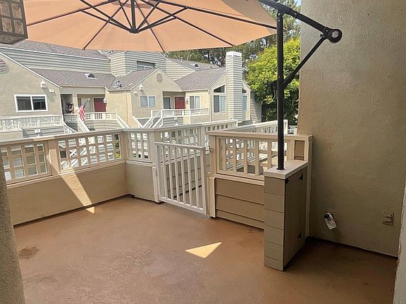 Gas and water hook-ups on the private patio