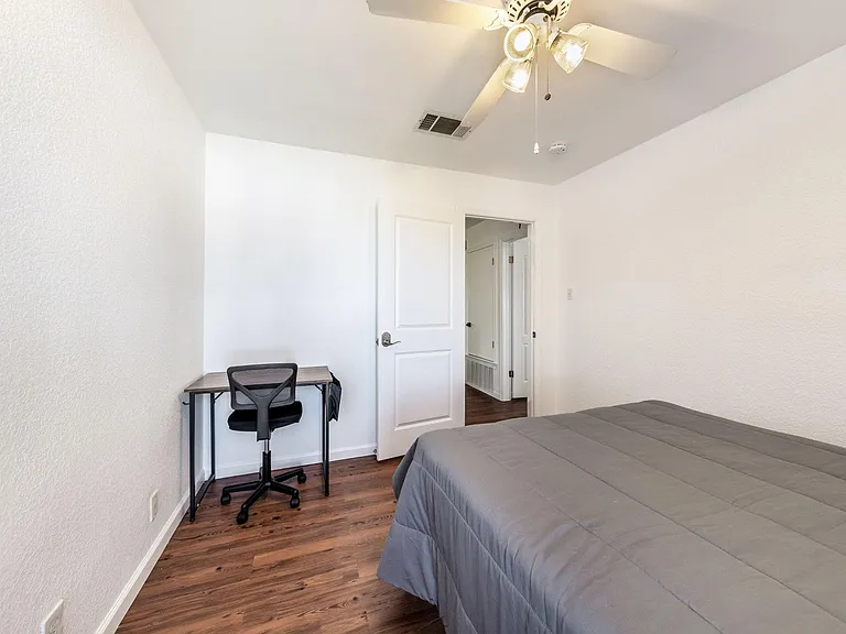 Desk included
