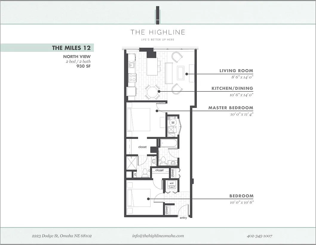 Floor plan Miles 12