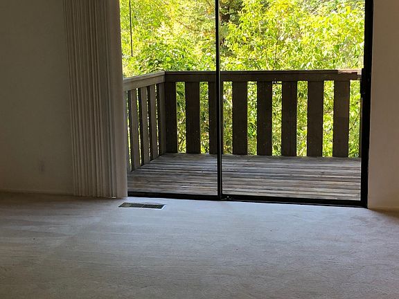 Living room with outside deck.