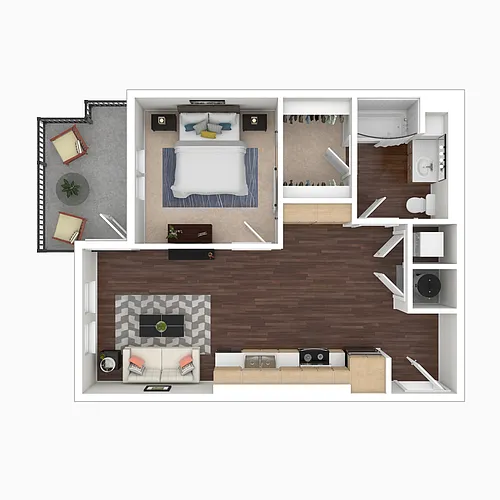 Floor plan A2 - Sawtooth