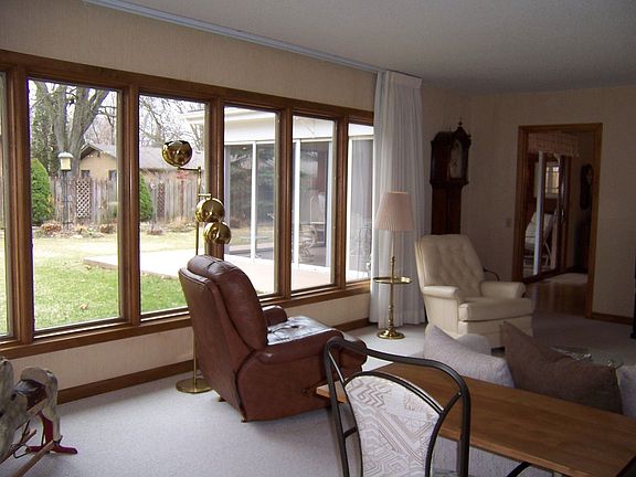 sun-filled living room